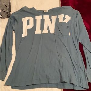 Teal long sleeve shirt